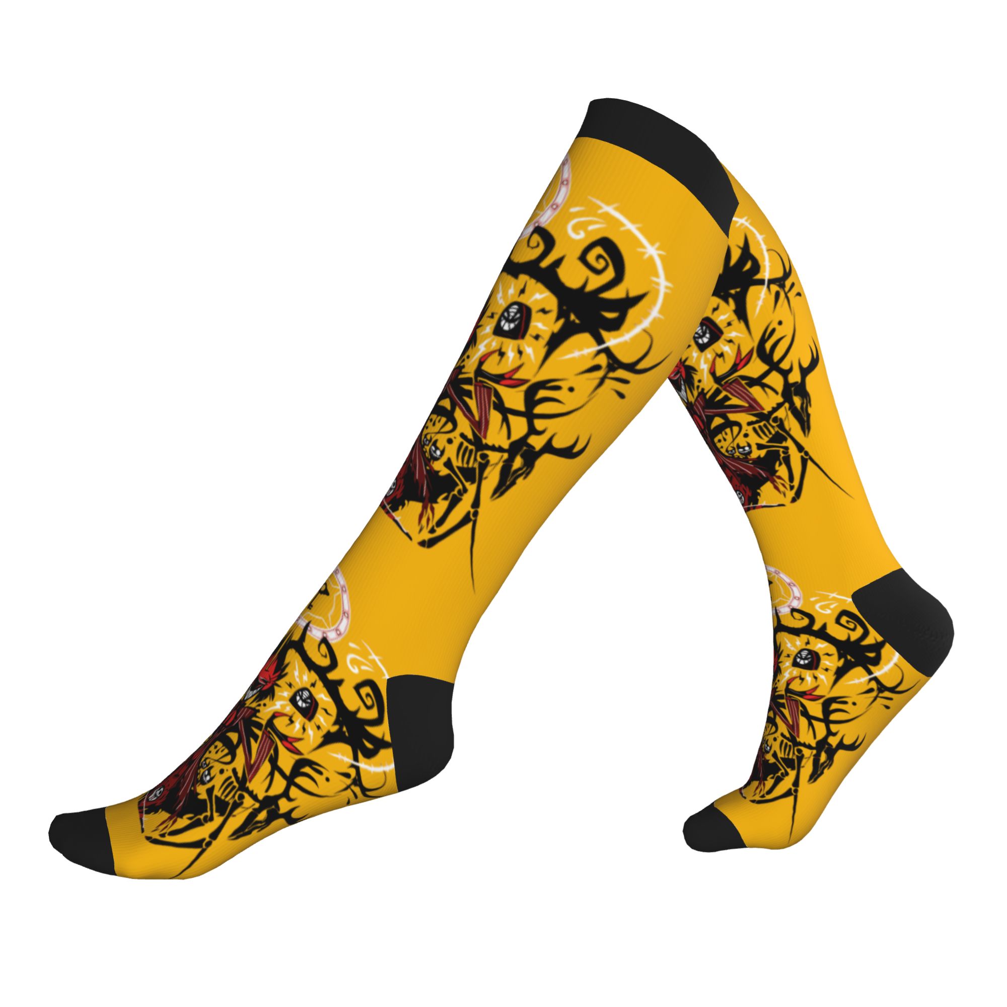 Mens Fashion Dress - Hazbins Anime Animation Hotel Alastor Chaussettes