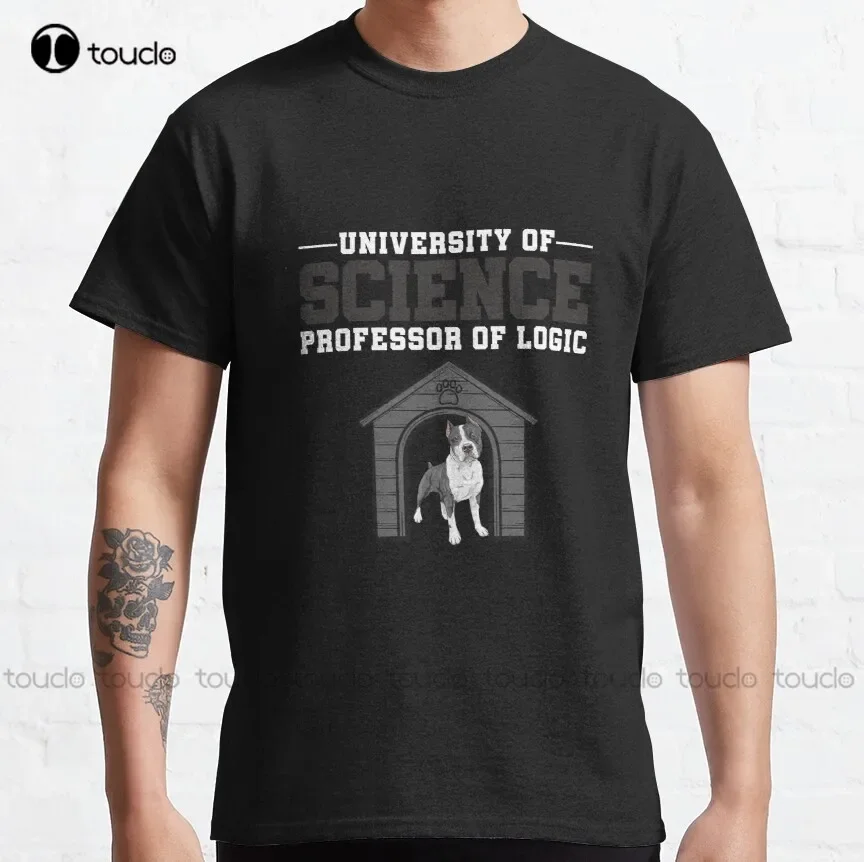 Men'S Fashion University - T-shirt classique de l'Université des Sciences,