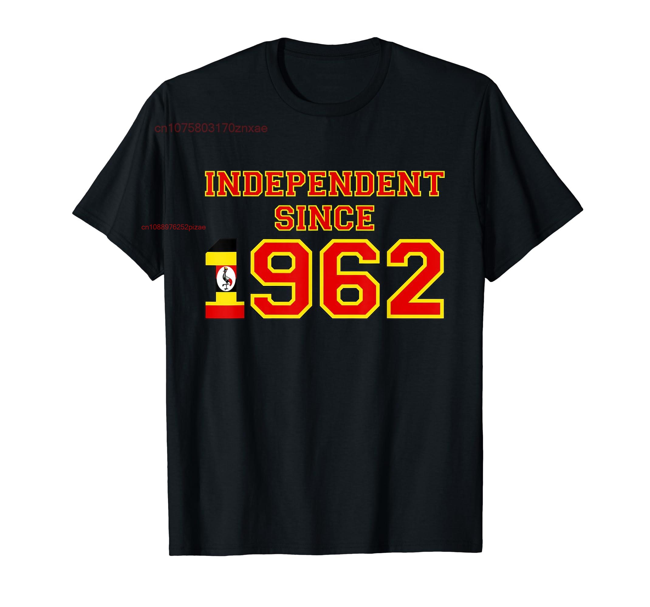 Men Fashion Uganda - T-shirt 100% coton Ouganda indépendant depuis