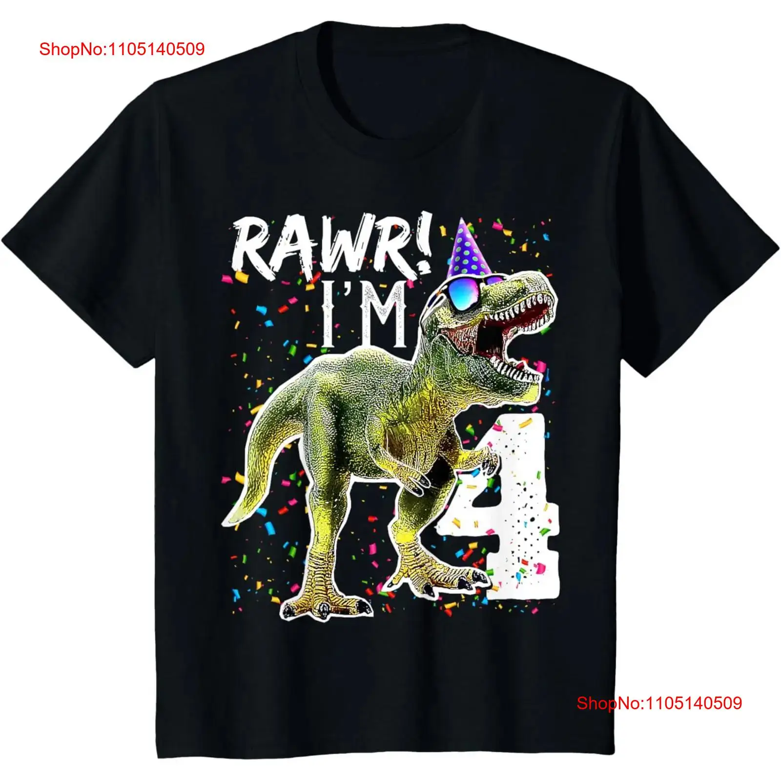 Men Fashion Kids - Enfants Rawr je suis 4 4th