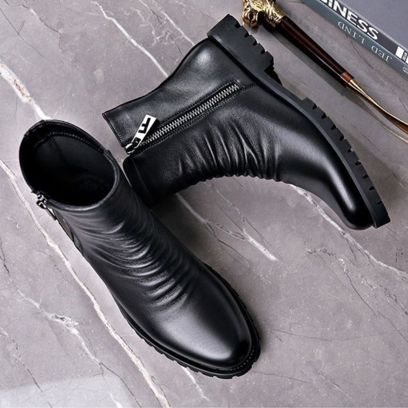 Mens Fashion Dress - Bottes hautes pour hommes de haute