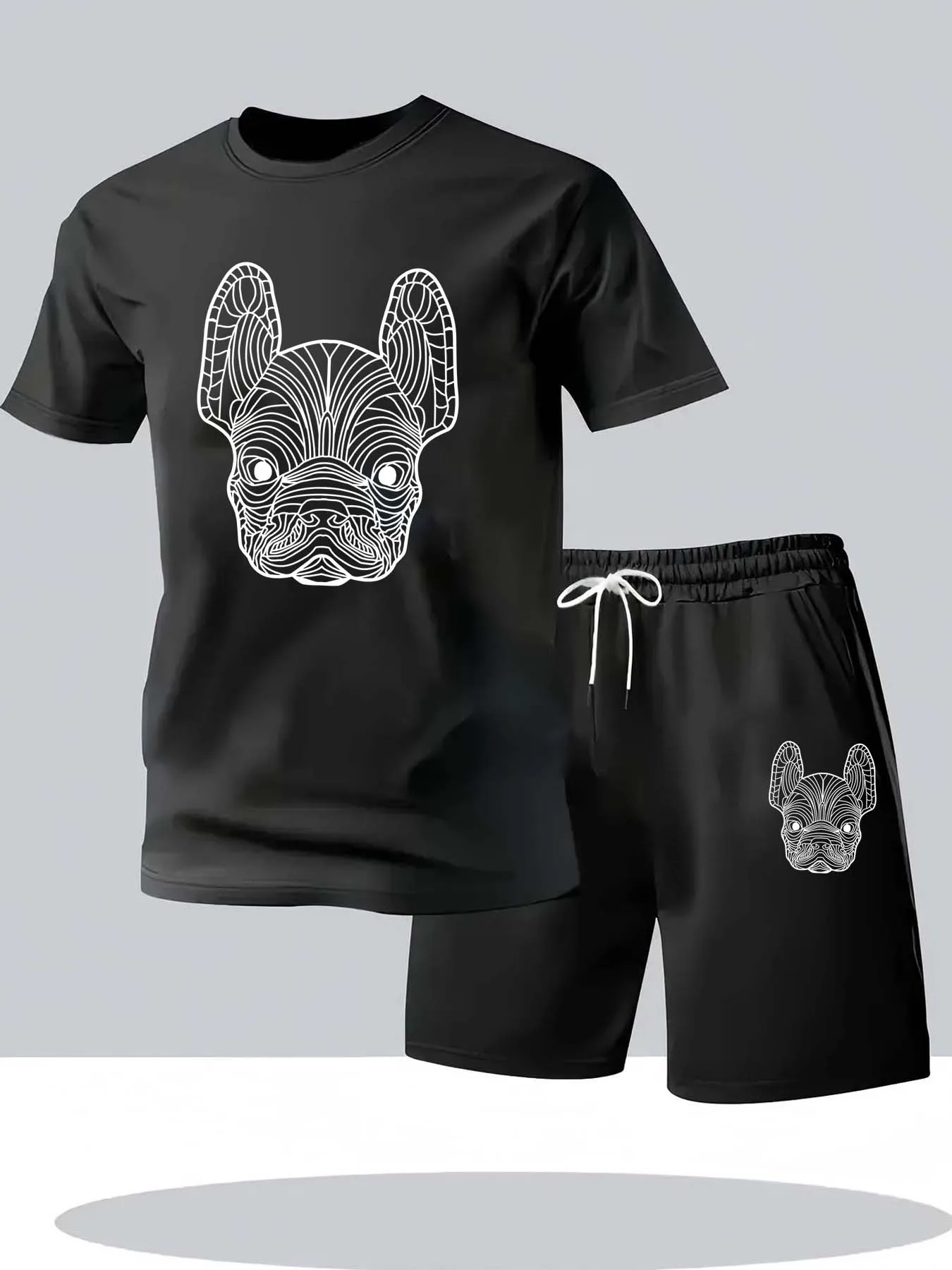 Men'S Fashion Rules - Ensemble t-shirt et short à manches