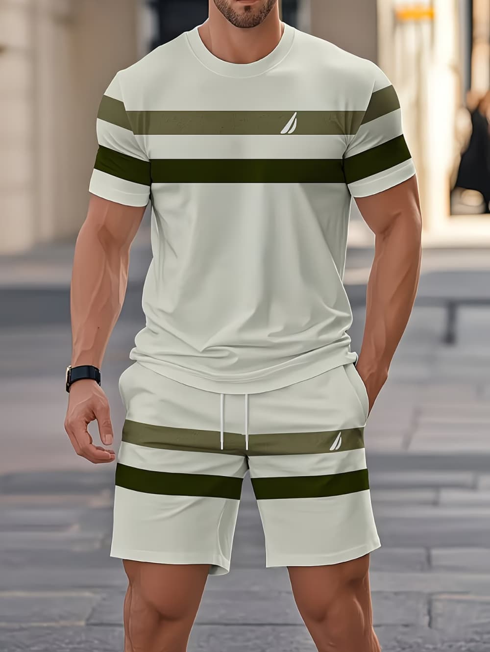 Men'S Fashion Rules - Ensembles d'été pour hommes, t-shirt à