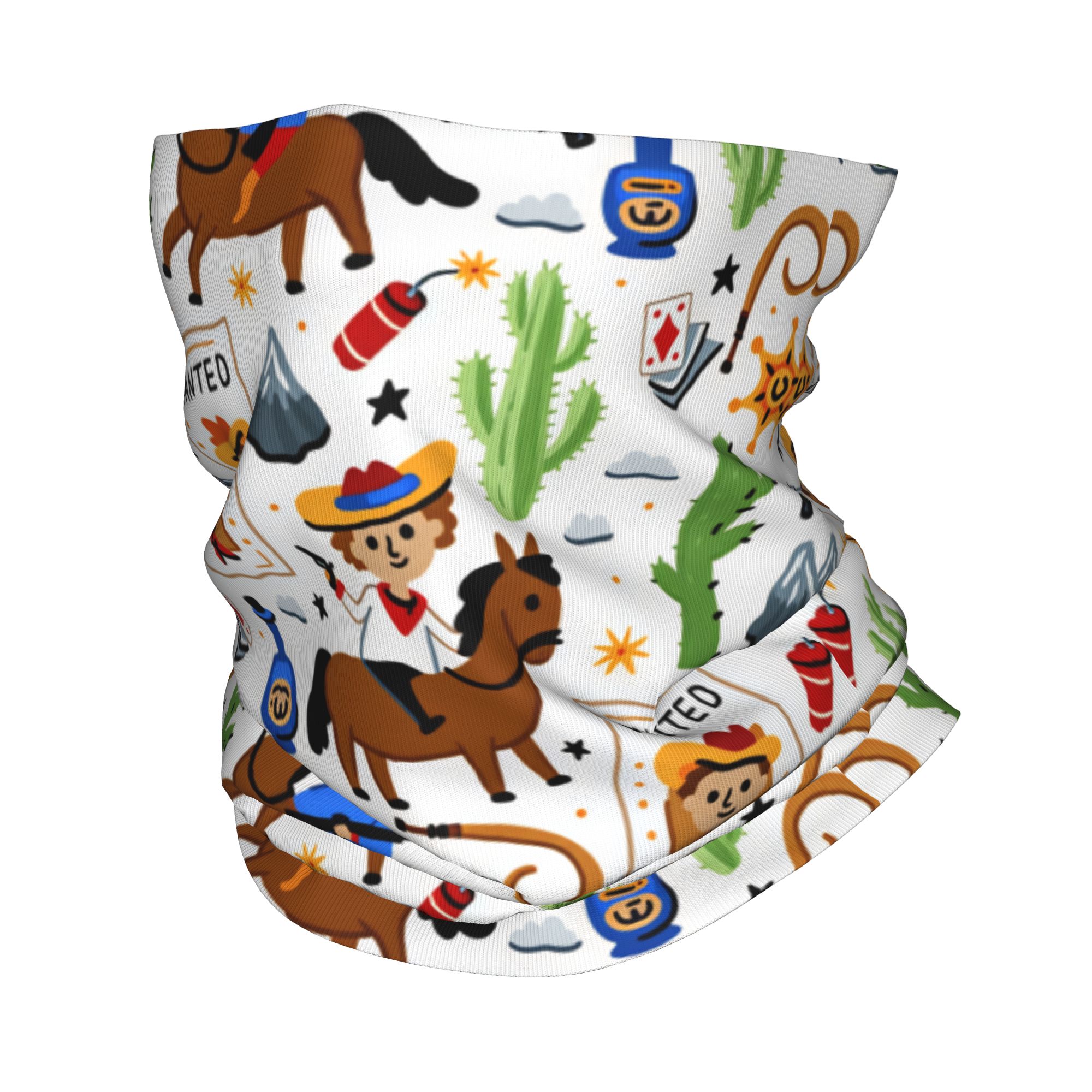 Men Fashion Kids - Cagoule de cowboy western pour enfants,
