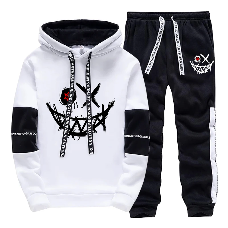 Men'S Fashion Outfits 2026 - Ensemble Homme/Haut à Capuche/Pantalon 2026 –