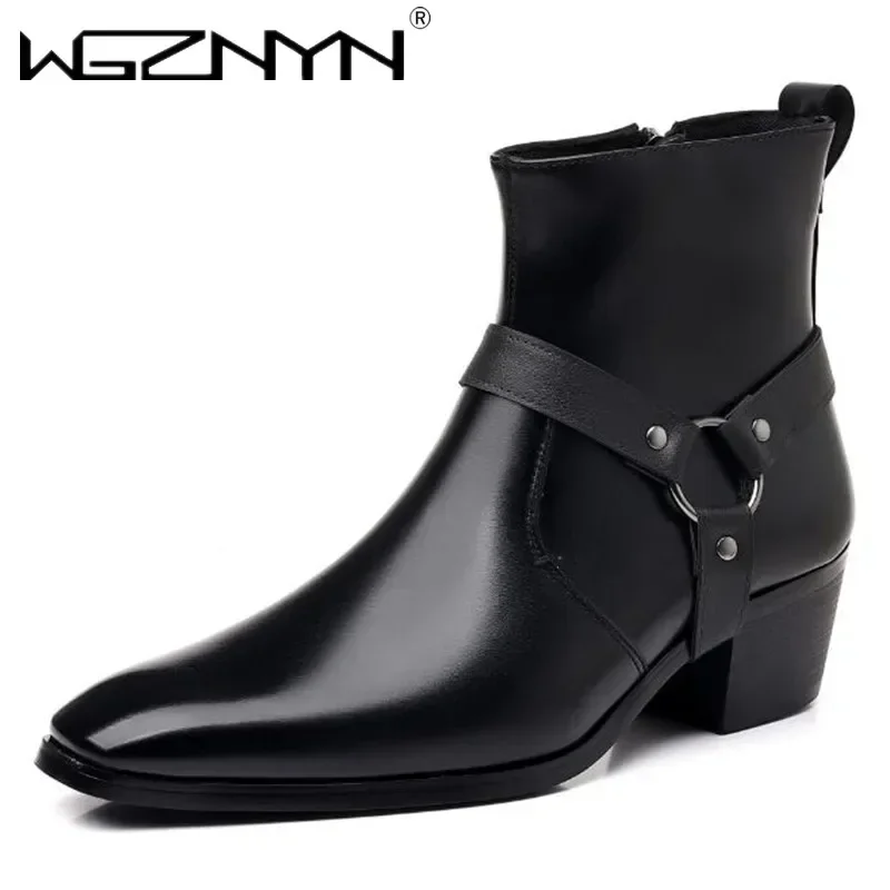 Mens Fashion Dress - Bottes Chelsea de styliste pour hommes,