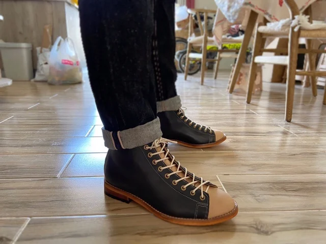 Mens Fashion Dress - Bottes à outils hautes pour hommes,