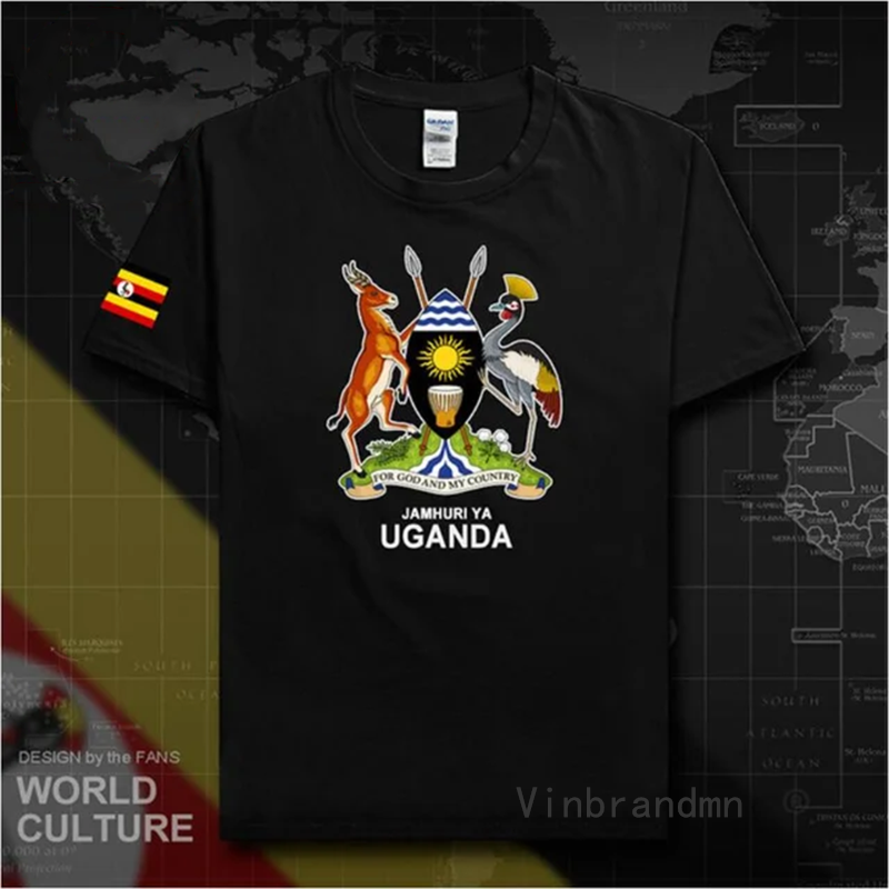 Men Fashion Uganda - Ouganda Ugandan hommes T-shirt Cool mode