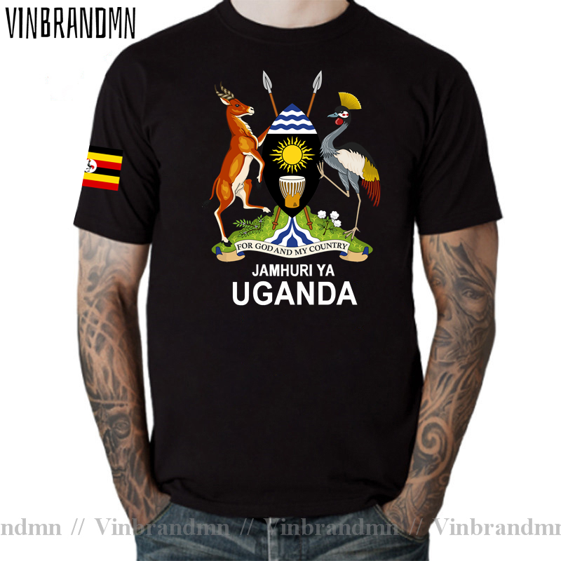 Men Fashion Uganda - T-shirt de l'équipe nationale pour hommes,