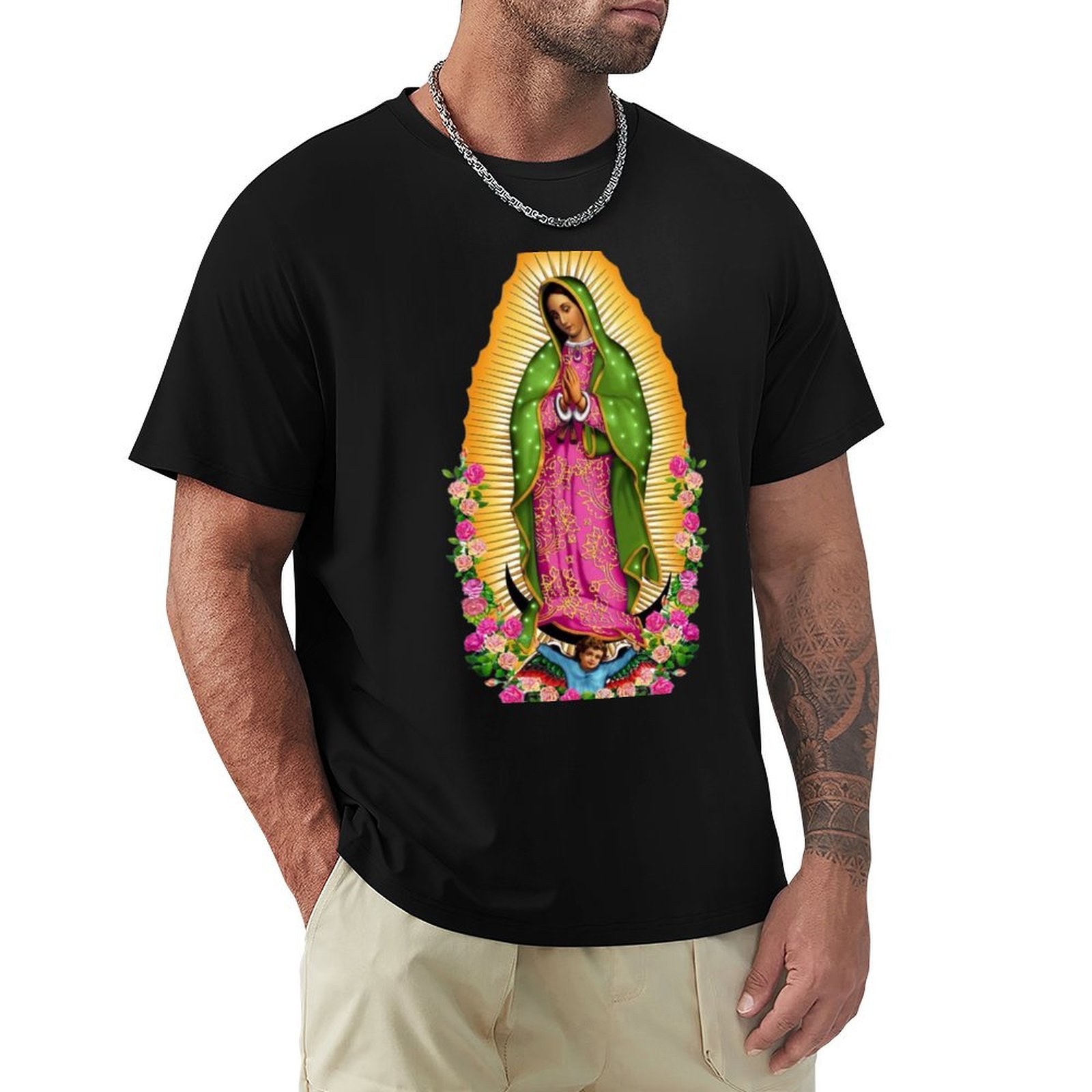 Mens Fashion Mexico - T-shirt décontracté à manches courtes Our