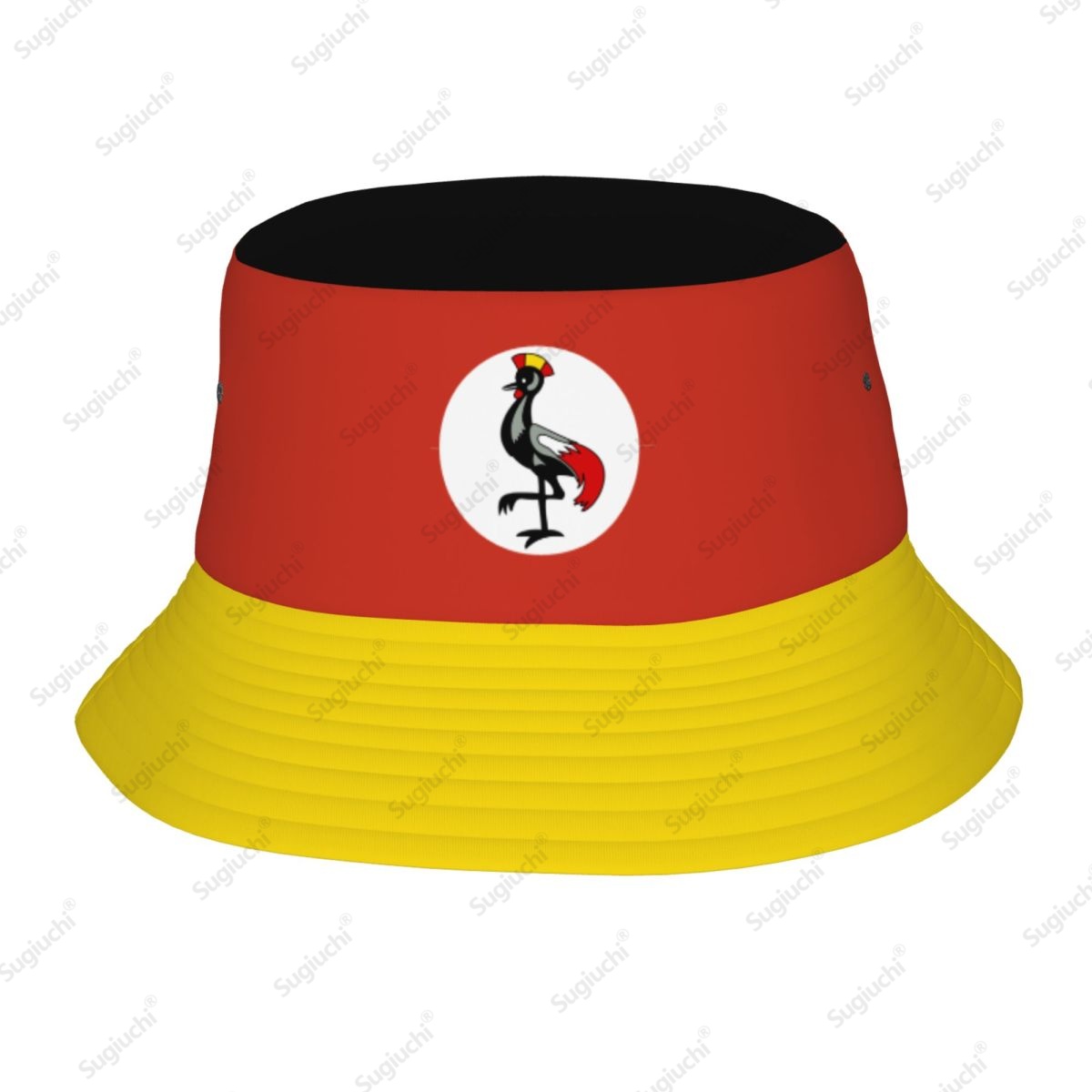Men Fashion Uganda - Chapeau seau drapeau 3D pour hommes