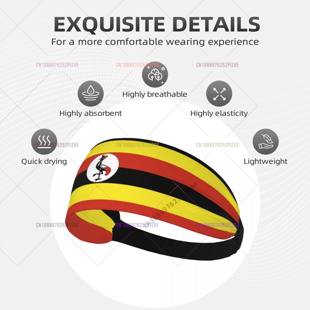 Men Fashion Uganda - Bandeaux élastiques larges pour hommes et