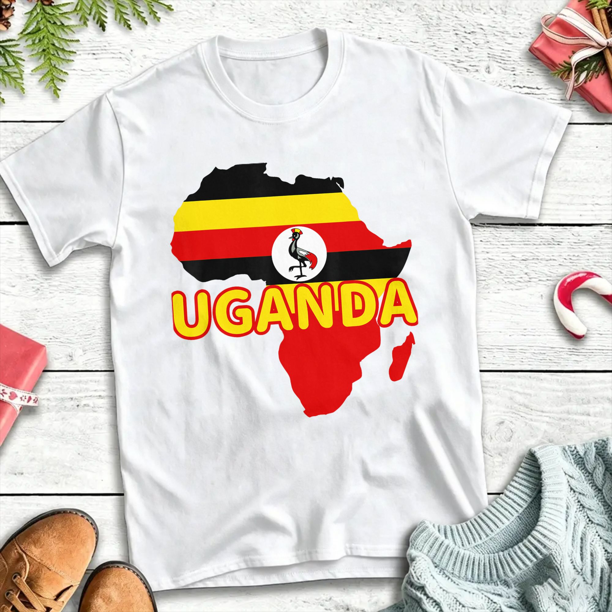 Men Fashion Uganda - T-shirt d'été en coton à manches