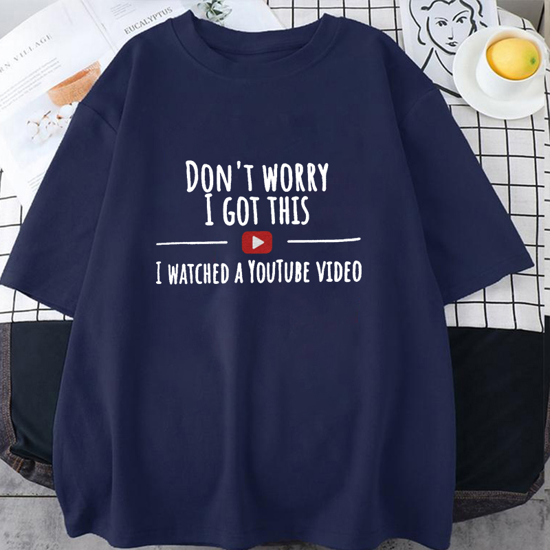 T-shirt imprimé drôle pour fem - Men Fashion Youtubers avis et prix