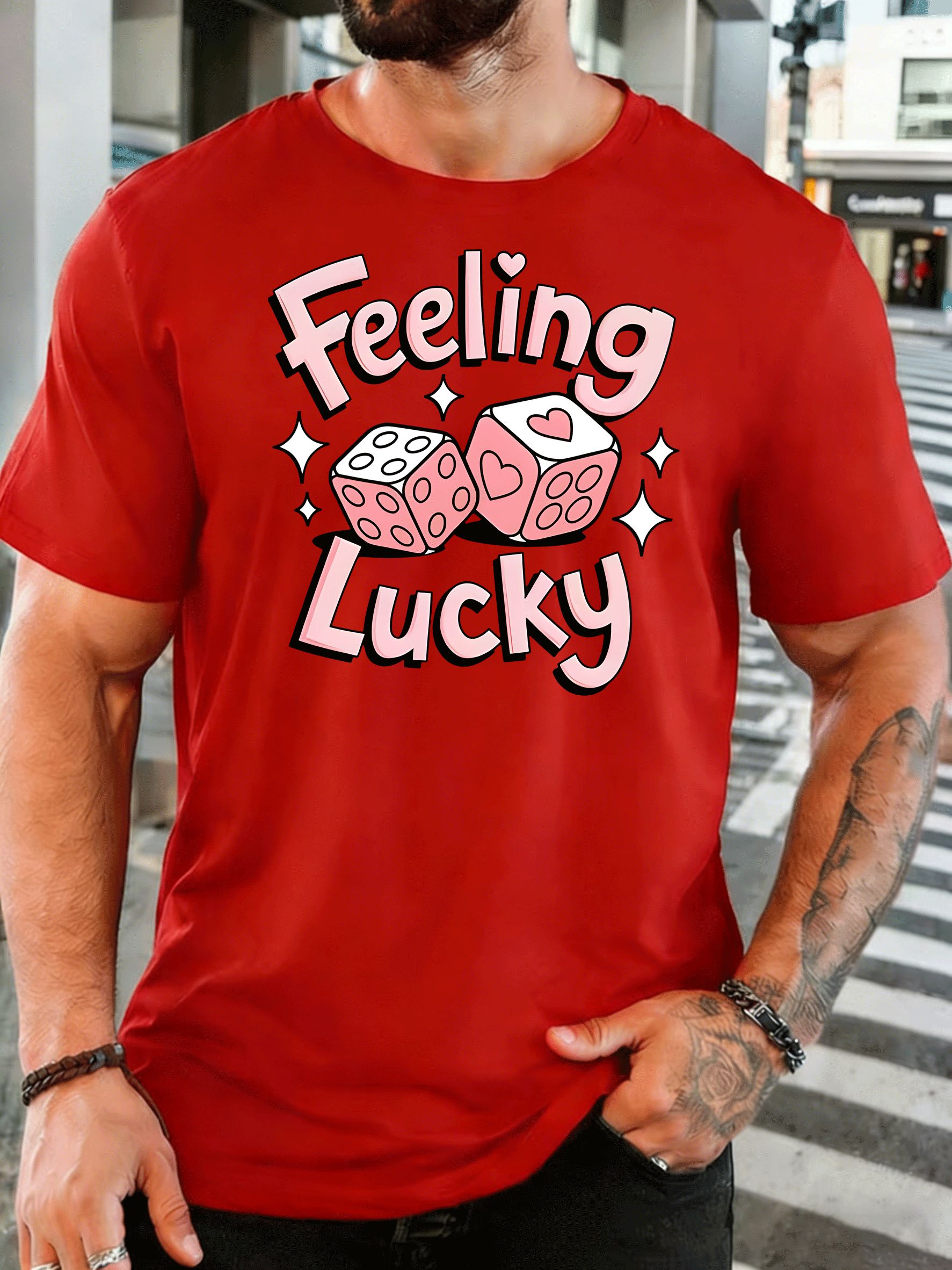 T-shirt à manches courtes pour - Men'S Fashion Pink Shirt avis et prix