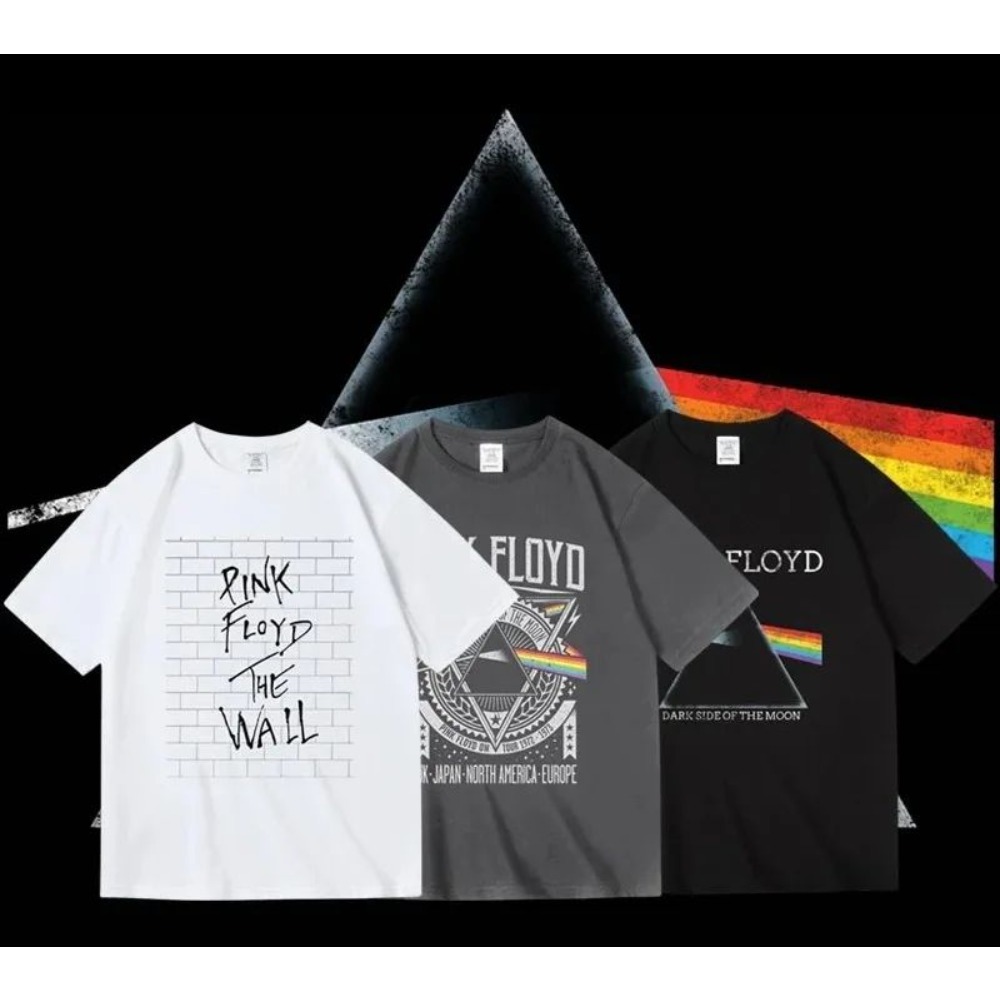 T-shirt Pink Floyd The Moon Al - Men'S Fashion Pink Shirt avis et prix