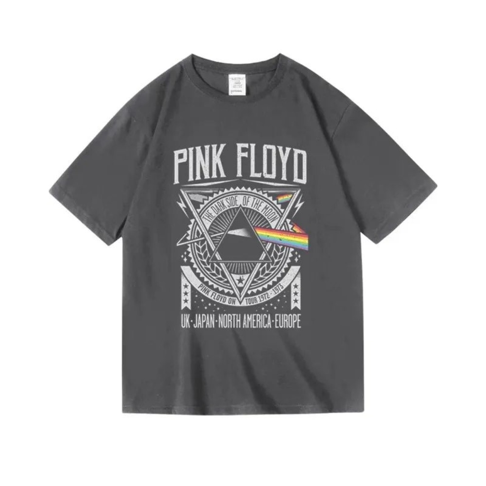 T-shirt Pink Floyd The Moon Al - Men'S Fashion Pink Shirt avis et prix