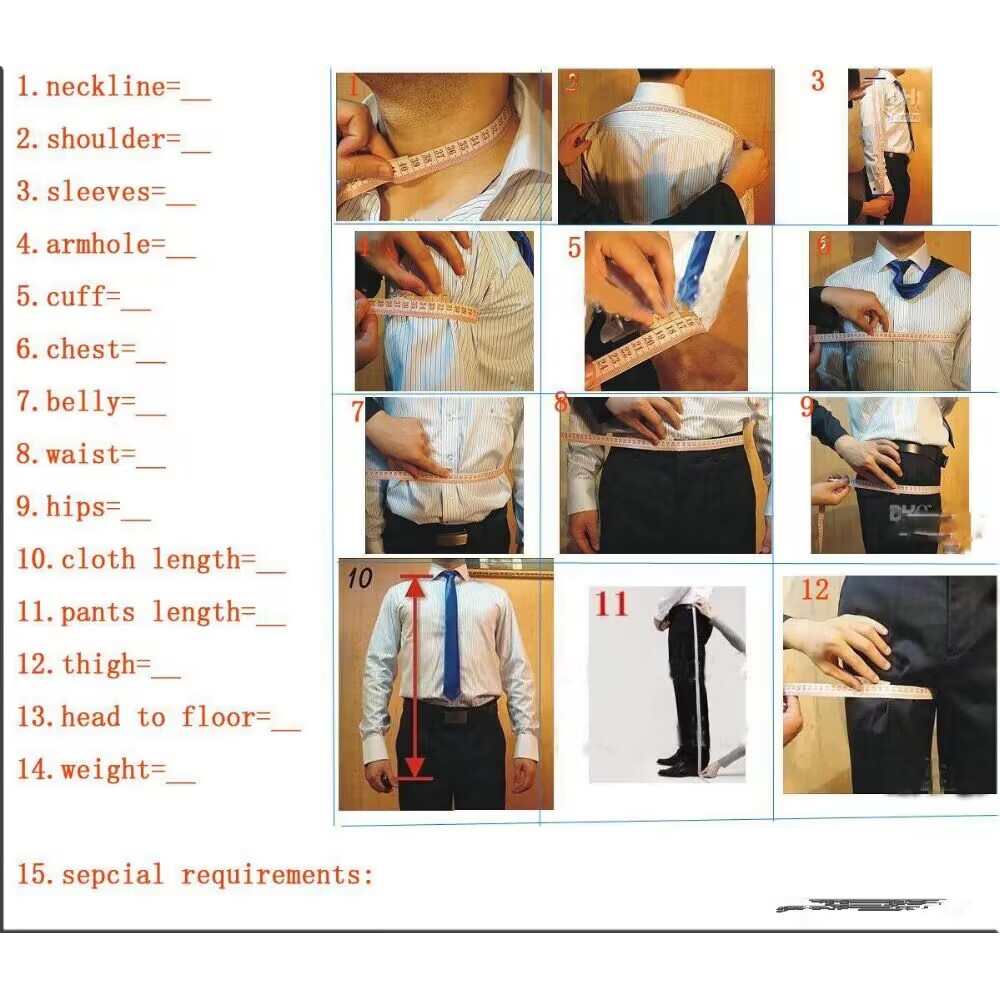 Costume personnalisé pour homm - Mens Fashion Trajes avis et prix