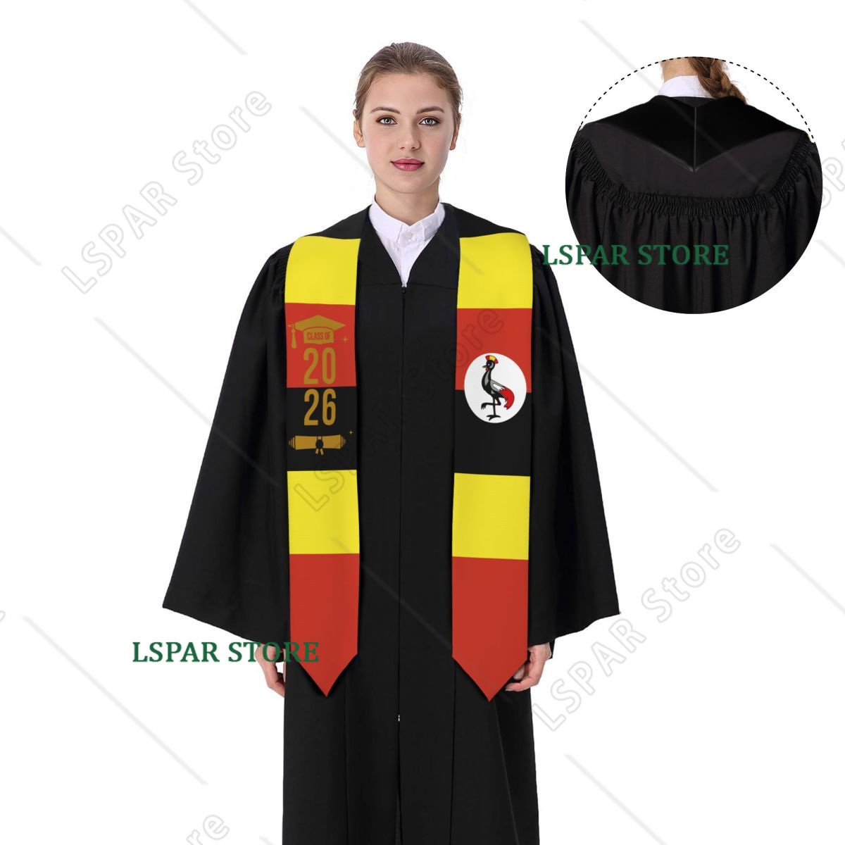 Écharpe de graduation avec dra - Men Fashion Uganda avis et prix