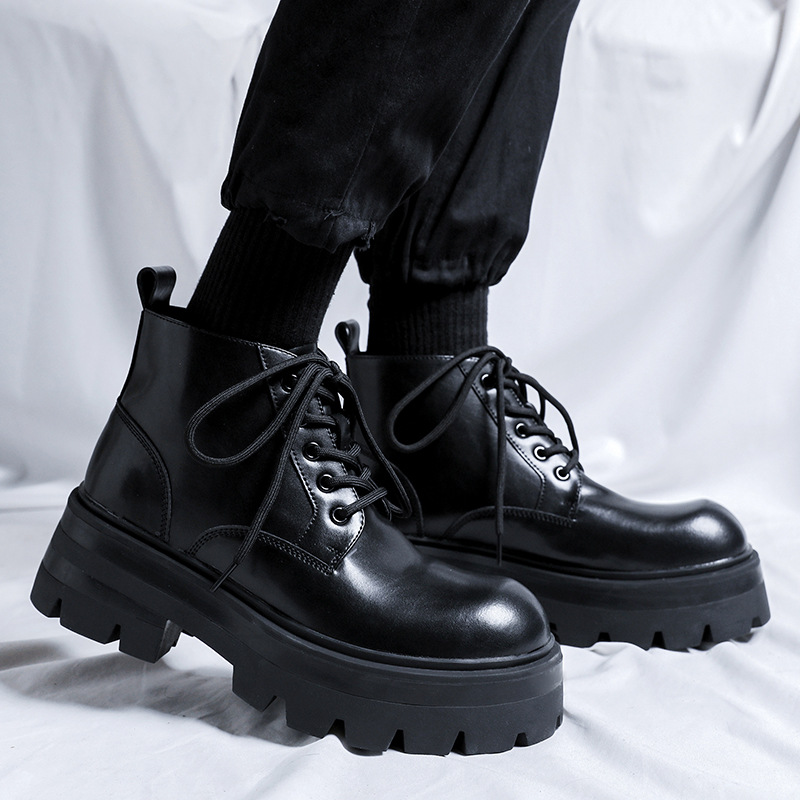 Bottes à plateforme pour homme - Mens Fashion Dress avis et prix