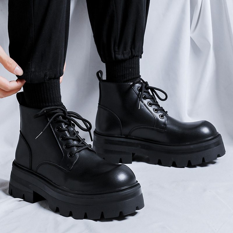 Bottes à plateforme pour homme - Mens Fashion Dress avis et prix