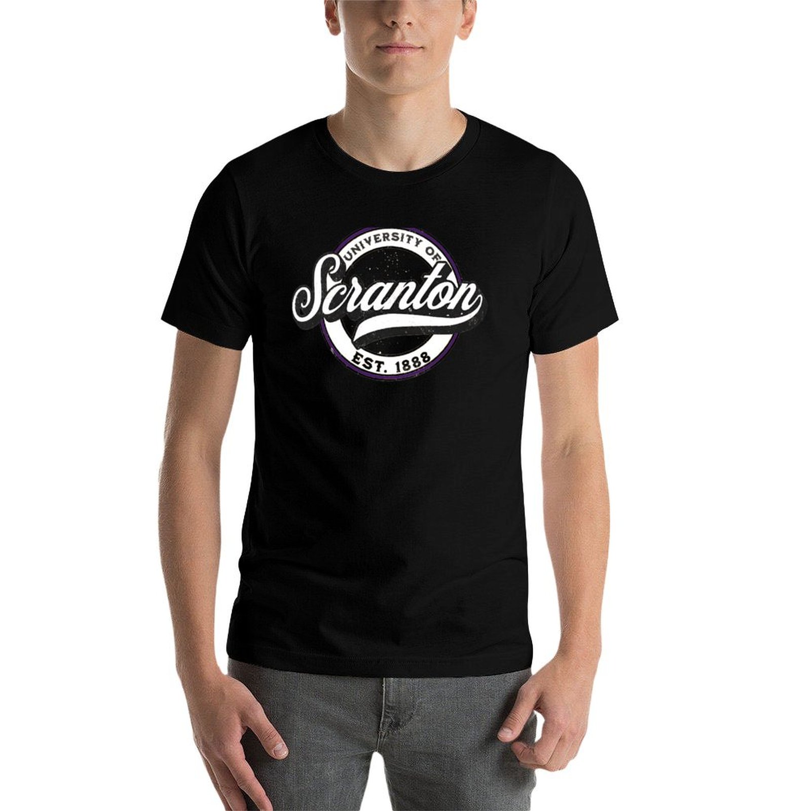 T-shirt de l'Université de Scr - Men'S Fashion University avis et prix
