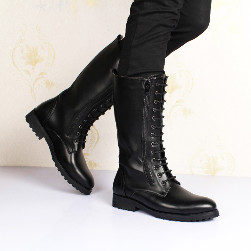 Bottes hautes de luxe pour hom - Mens Fashion Dress avis et prix