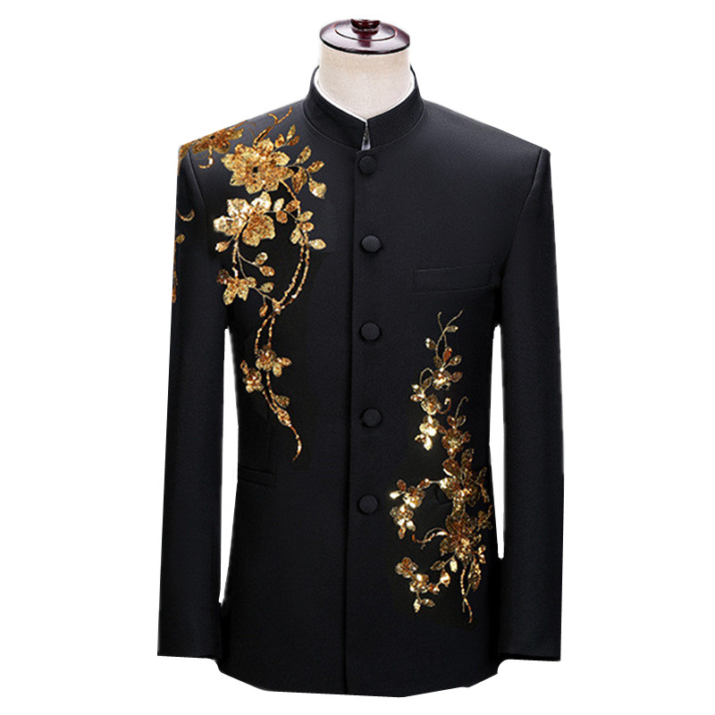 Blazer et pantalon à col monta - Men'S Dress Pants Fashion avis et prix