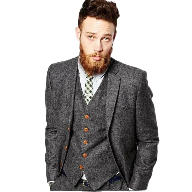 Costumes d'hiver en Tweed à ch - Men'S Dress Pants Fashion avis et prix