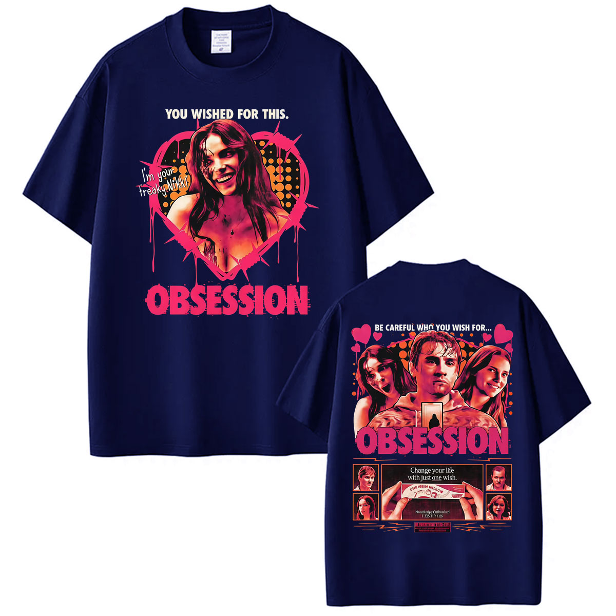 T-shirt One Wish Willow Obsess - Men'S Fashion Pink Shirt avis et prix