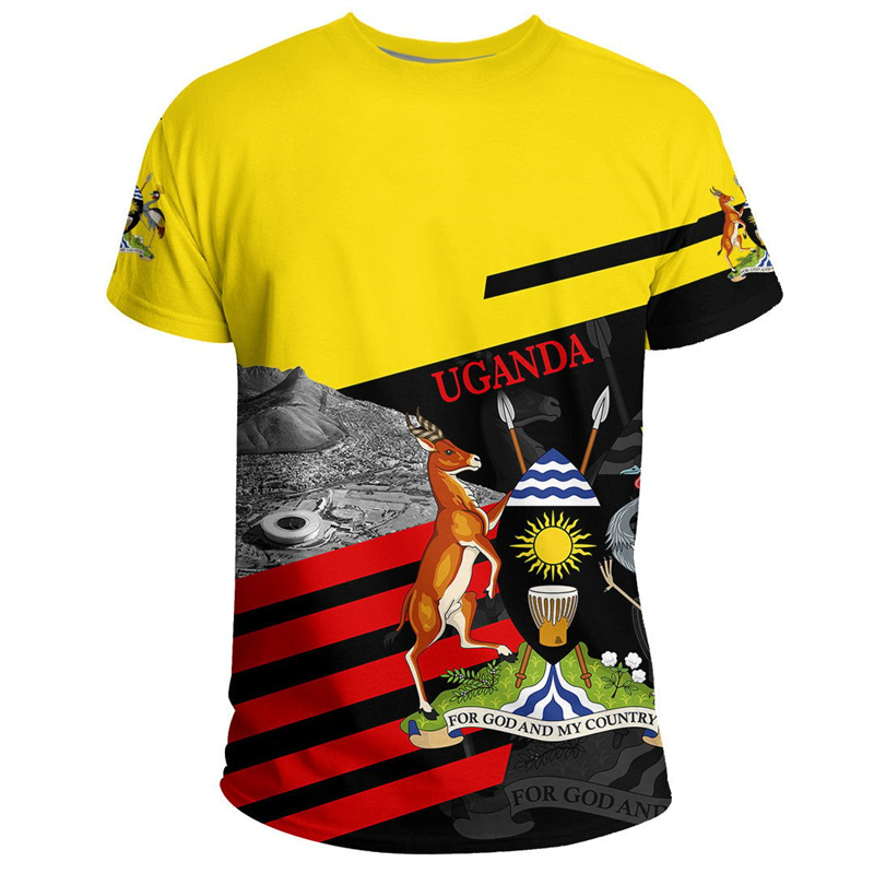T-shirt manches courtes col ro - Men Fashion Uganda avis et prix