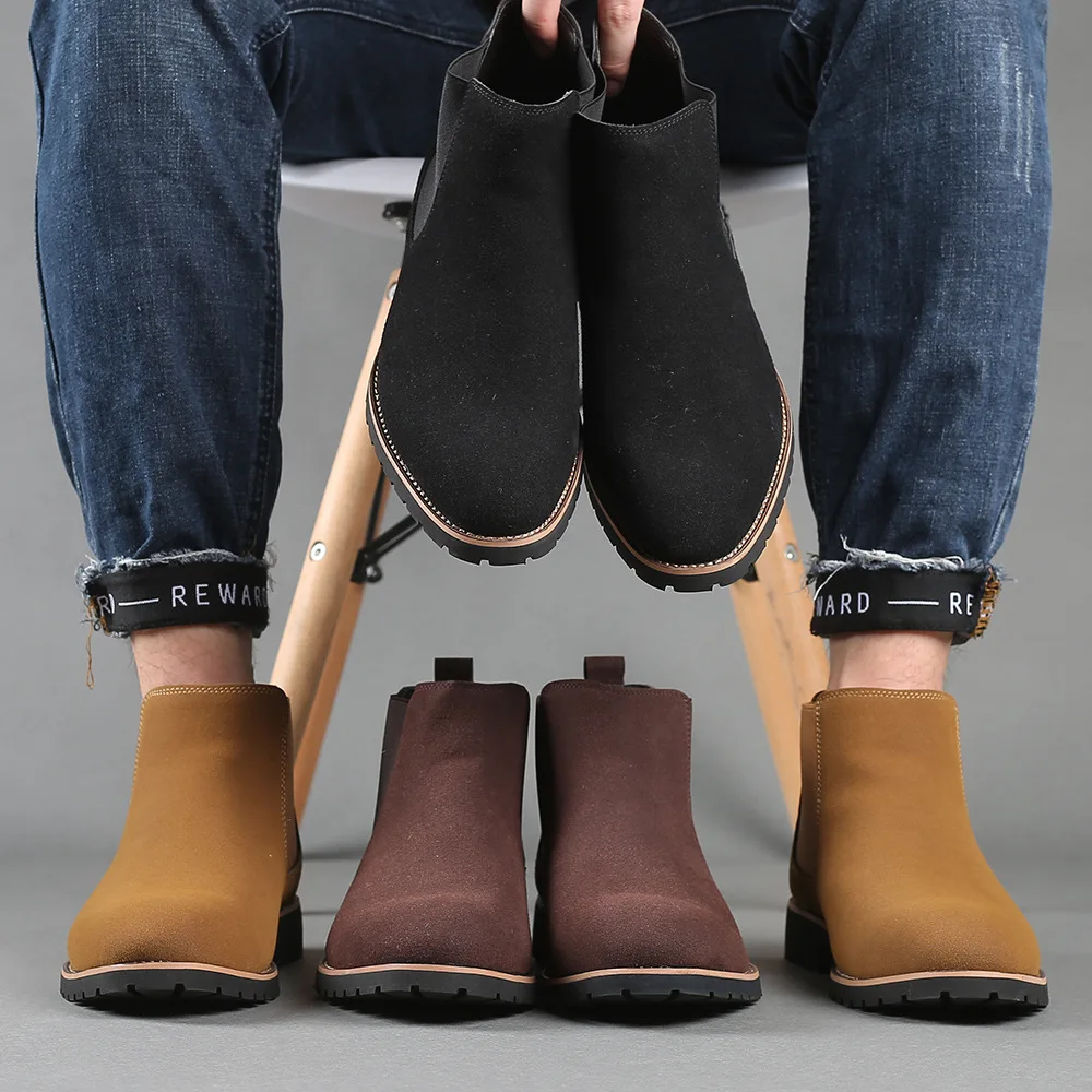 Hommes bottines Style britanni - Mens Fashion Dress avis et prix