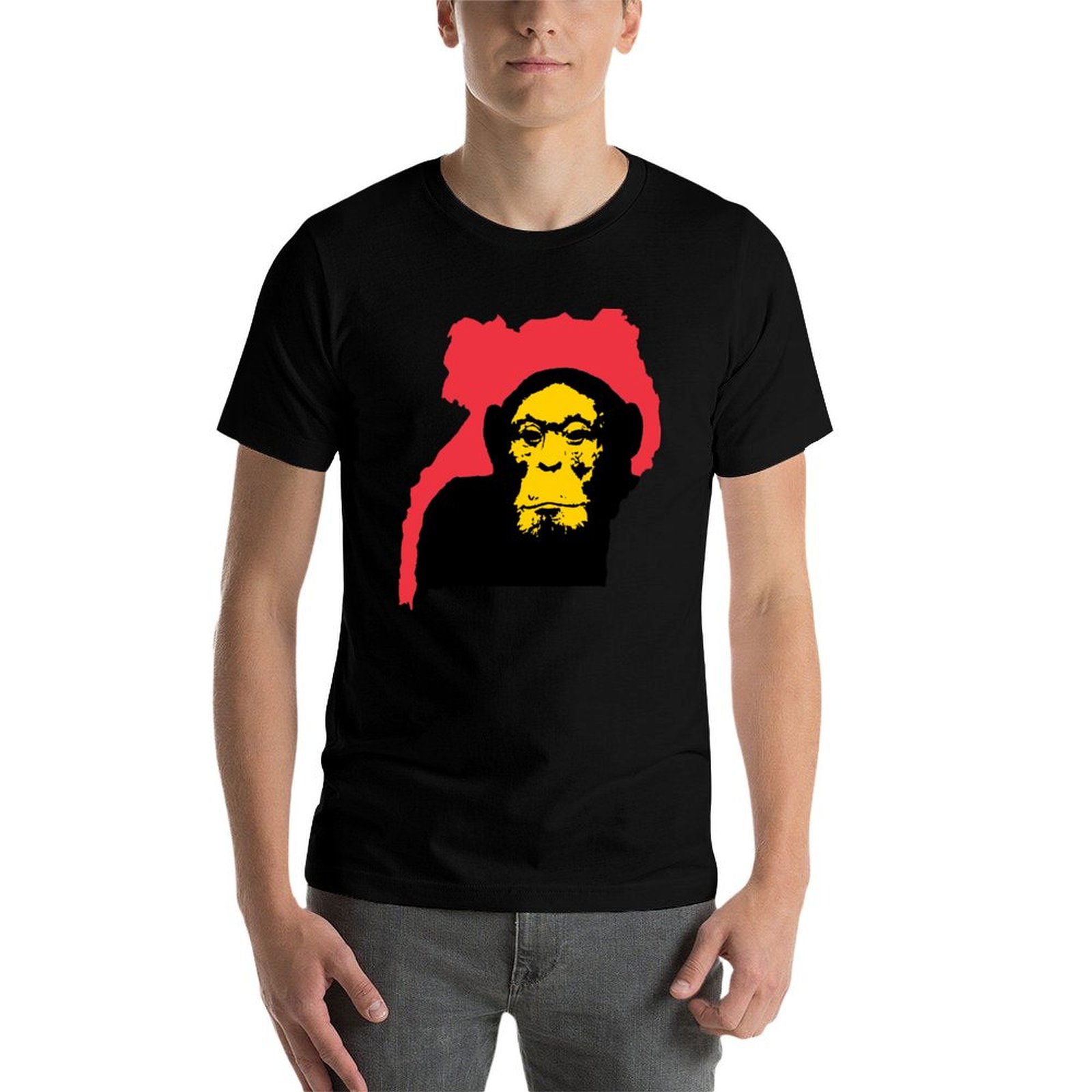 T-shirt à manches courtes déco - Men Fashion Uganda avis et prix