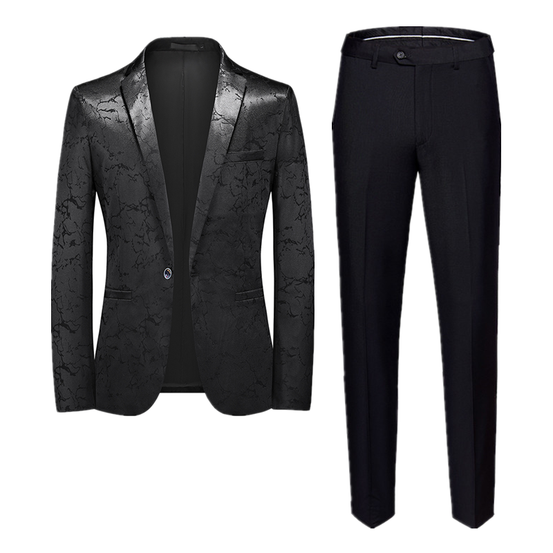 Veste et pantalon slim 2 pièce - Men'S Dress Pants Fashion avis et prix