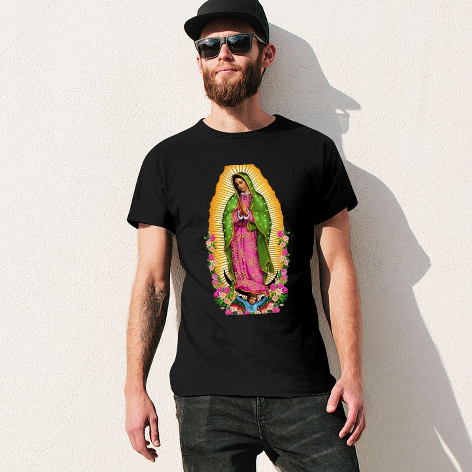 T-shirt décontracté à manches  - Mens Fashion Mexico avis et prix