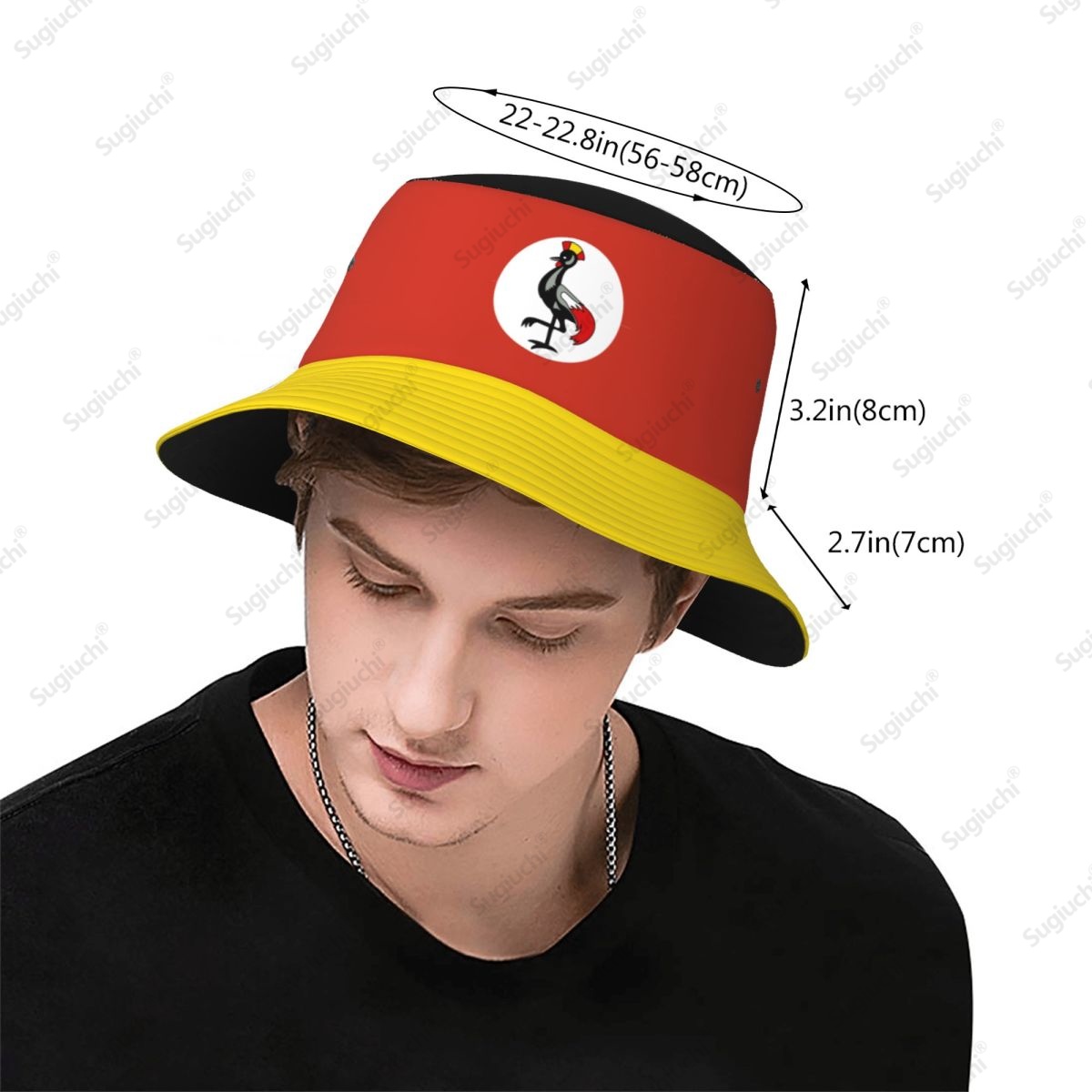 Chapeau seau drapeau 3D pour h - Men Fashion Uganda avis et prix