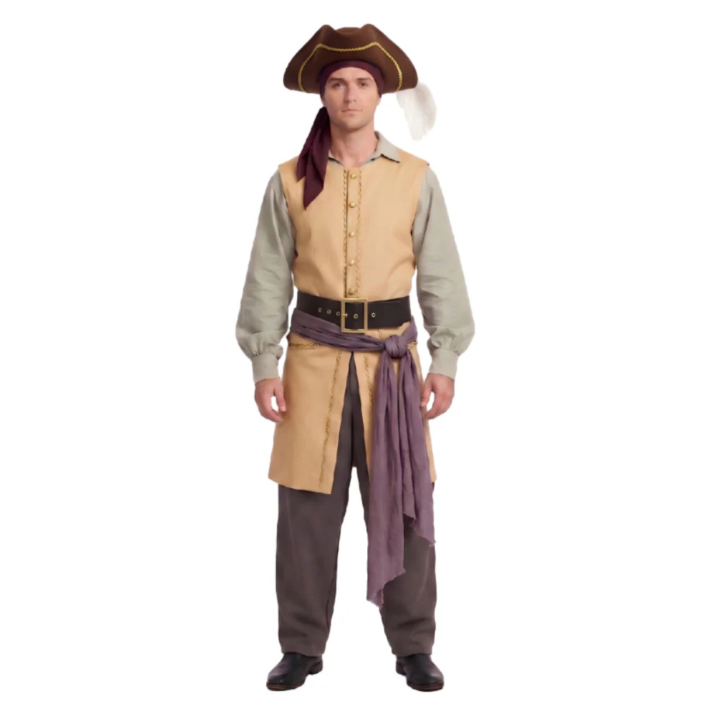 Costume de cosplay de pirate C - Men'S Dress Pants Fashion avis et prix