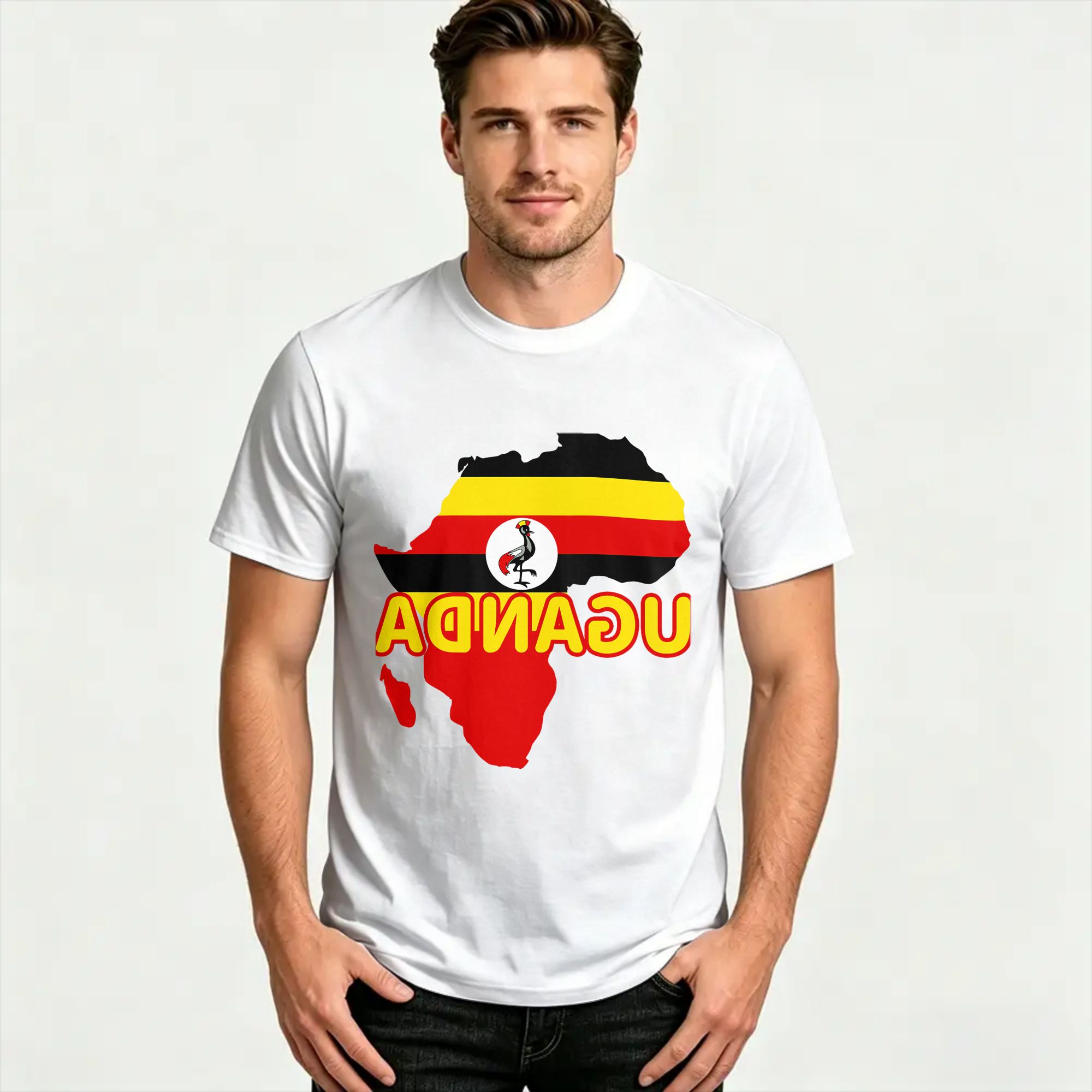 T-shirt d'été en coton à manch - Men Fashion Uganda avis et prix